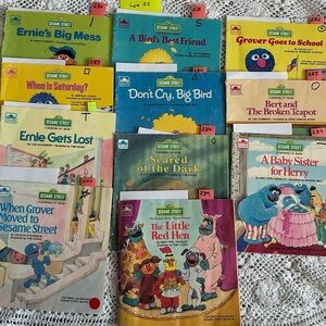 Sesame Street Kids Book Set - Colorful Collection
